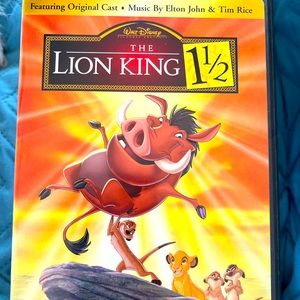 Lion King 1 1/2 dvd
